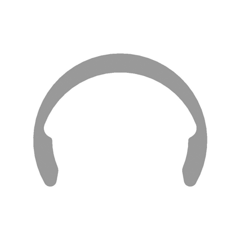 Crescent E-Clip pre hriadeľové aplikácie-M1800